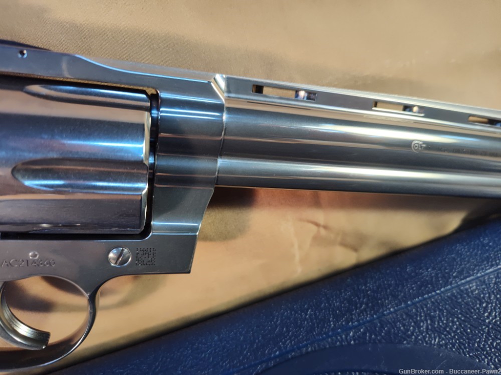 Colt Anaconda 6" Shot Revolver 8" Barrel .44 Magnum Stainles Steel WOW!!-img-25