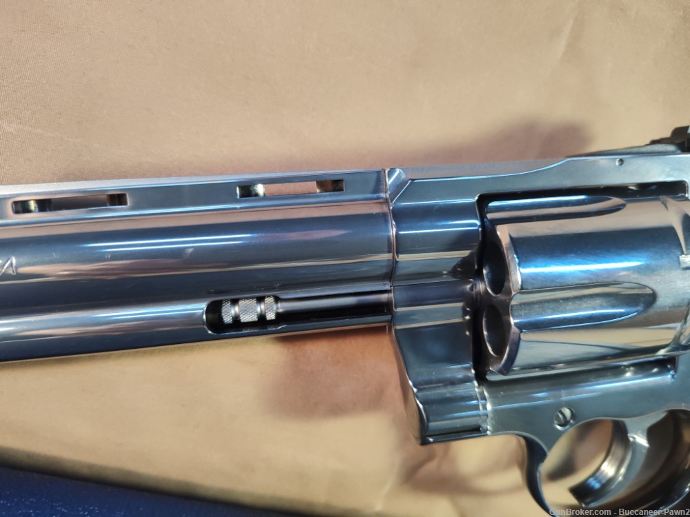 Colt Anaconda 6" Shot Revolver 8" Barrel .44 Magnum Stainles Steel WOW!!-img-7