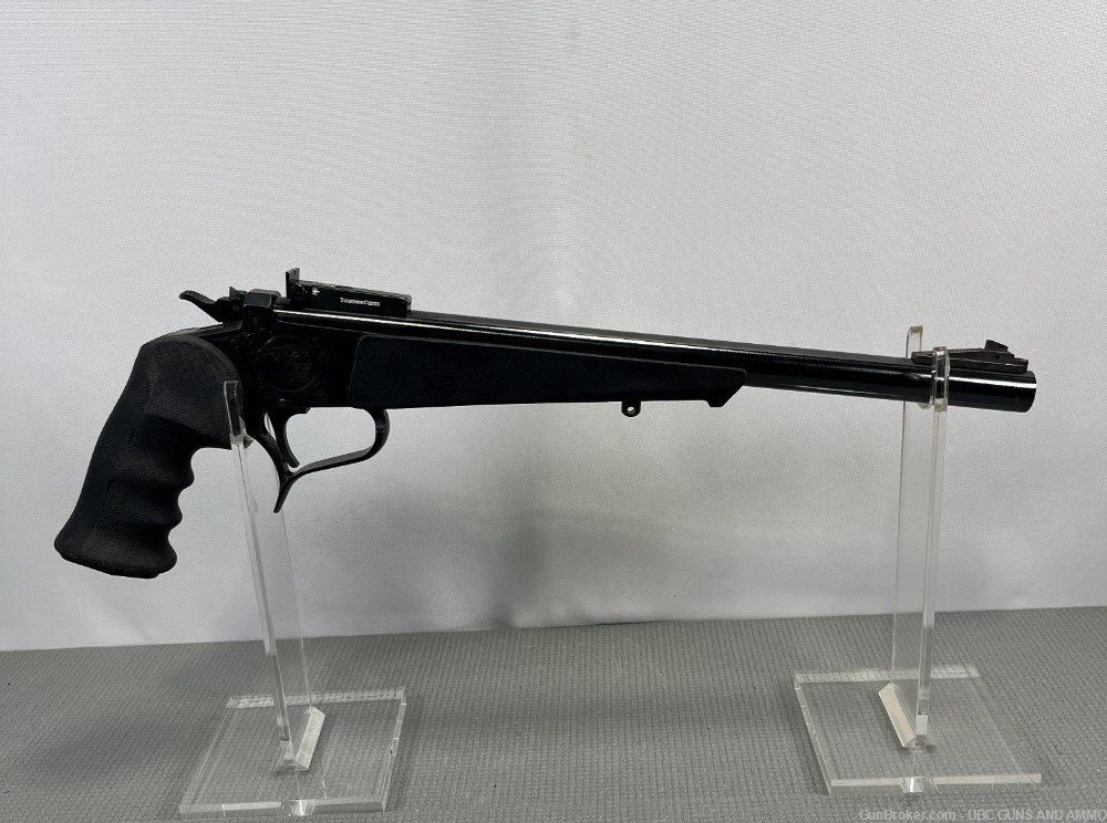 Thompson Center Contender pistol, Blued Frame, .223 Rem. Super 14" barrel-img-4
