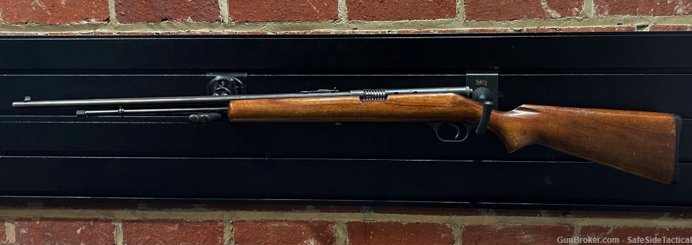 PENNY AUCTION:GILL GUN! - SPRINGFIELD - STEVENS MODEL 87 - .22 SHORT/LONG -img-1