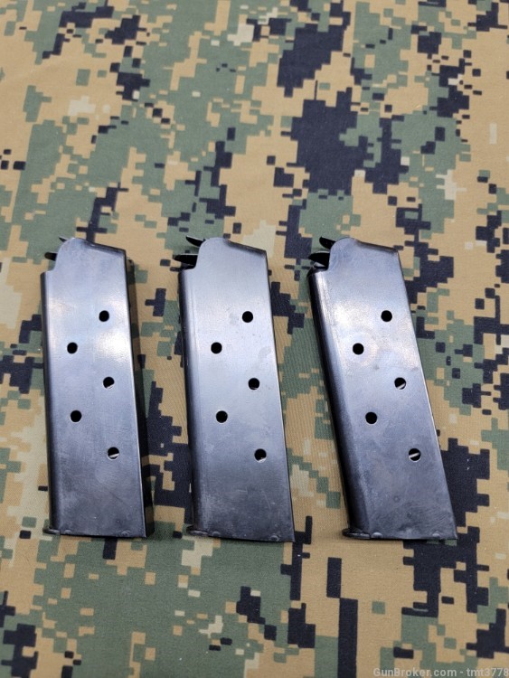 Kimber 1911 45acp 7rd commander length magazines-img-0