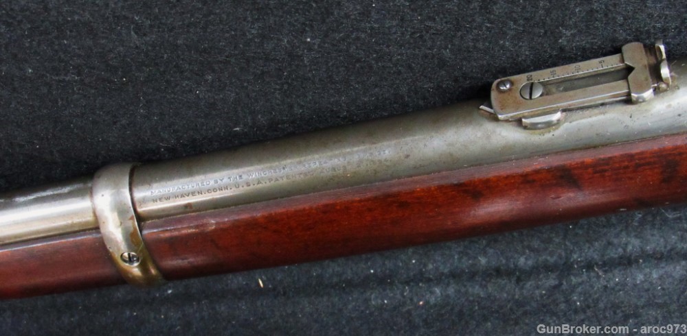 Winchester 1894  Nickel Plated !              38-55 Carbine  Excellent Bore-img-43