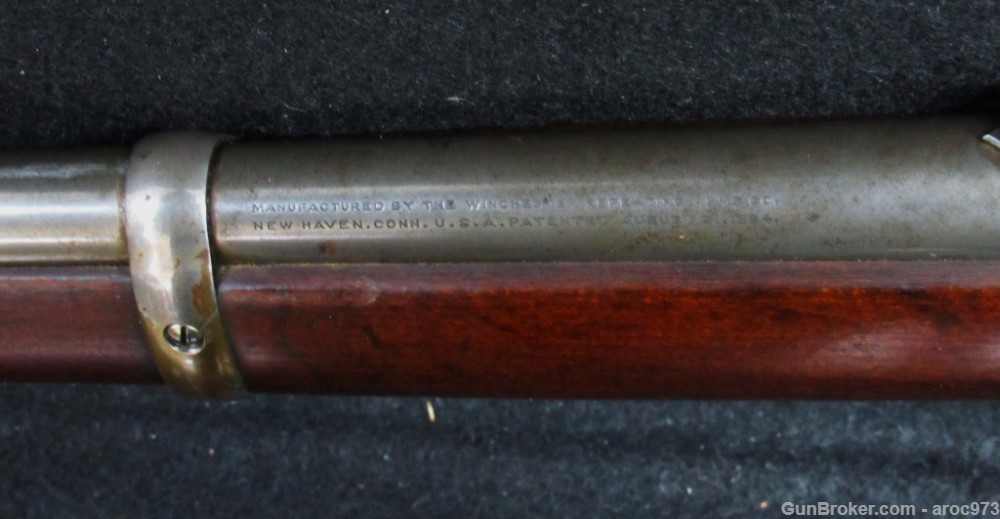 Winchester 1894  Nickel Plated !              38-55 Carbine  Excellent Bore-img-44