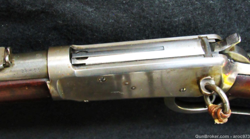 Winchester 1894  Nickel Plated !              38-55 Carbine  Excellent Bore-img-33