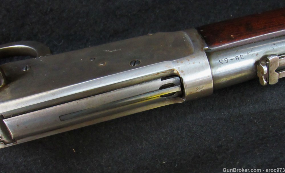 Winchester 1894  Nickel Plated !              38-55 Carbine  Excellent Bore-img-82
