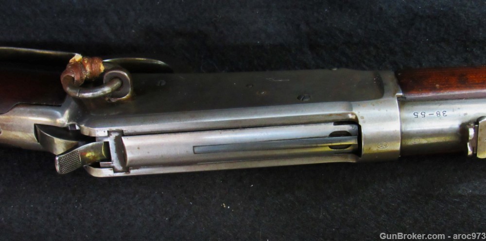 Winchester 1894  Nickel Plated !              38-55 Carbine  Excellent Bore-img-81