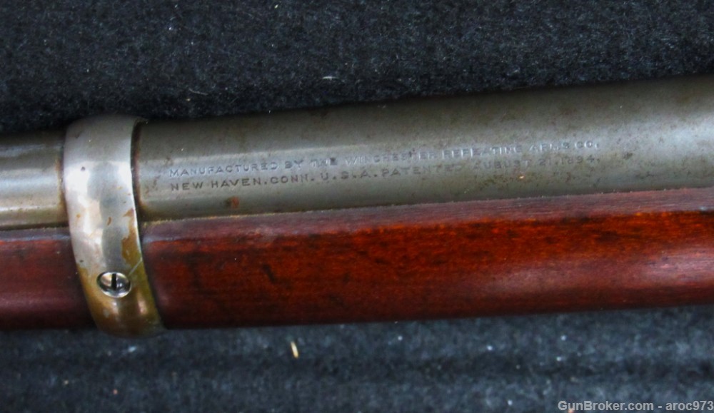 Winchester 1894  Nickel Plated !              38-55 Carbine  Excellent Bore-img-45