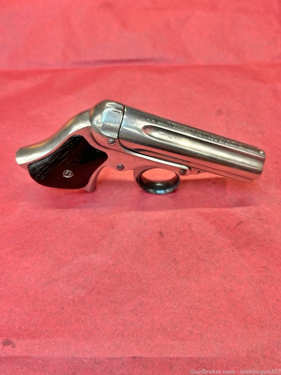 Remington Elliot 5 Shot Proof mark Derringer Ring Trigger 22 short Nickel -img-5