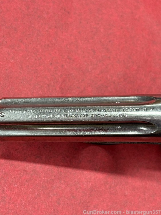 Remington Elliot 5 Shot Proof mark Derringer Ring Trigger 22 short Nickel -img-14