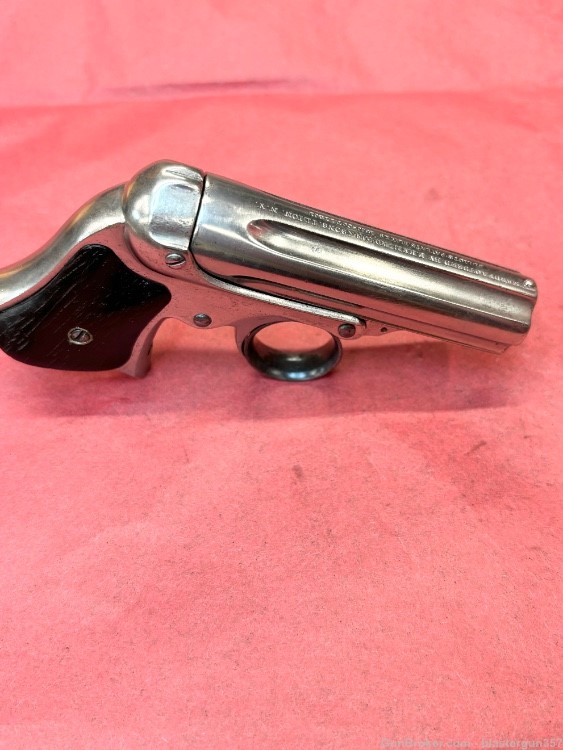 Remington Elliot 5 Shot Proof mark Derringer Ring Trigger 22 short Nickel -img-6