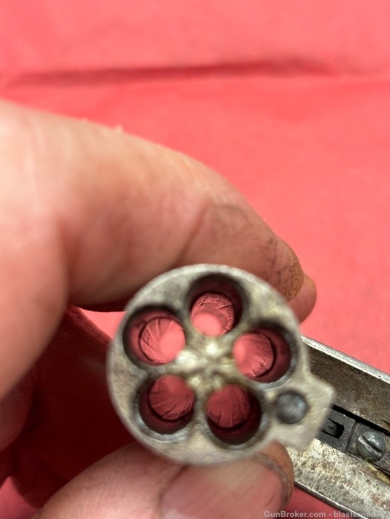 Remington Elliot 5 Shot Proof mark Derringer Ring Trigger 22 short Nickel -img-8