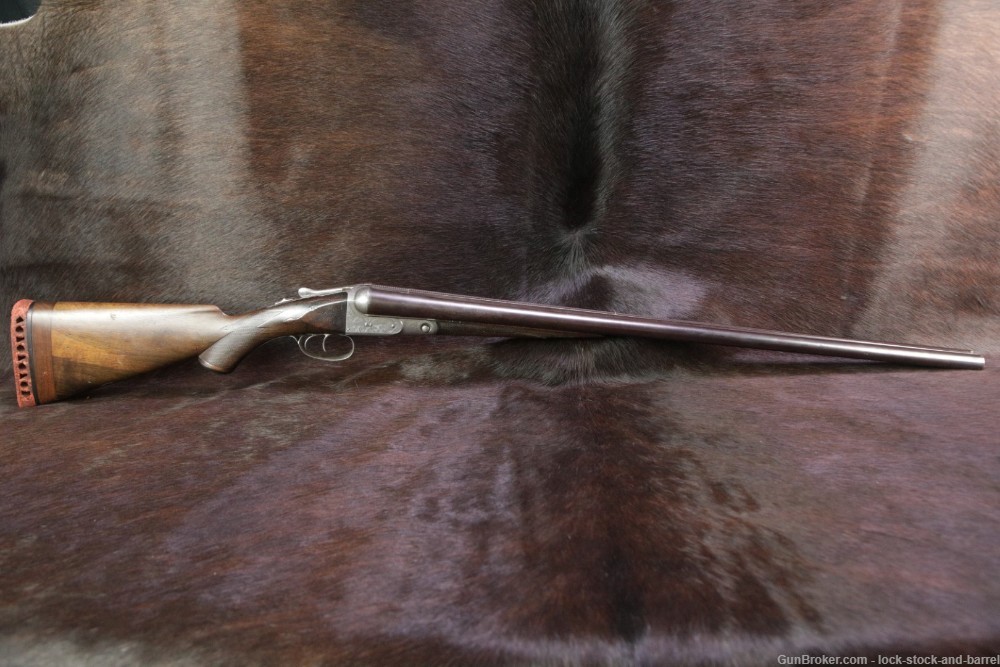 Parker Bros DH Grade Hammerless 12 GA SXS Side by Side Shotgun MFD 1905 C&R-img-2