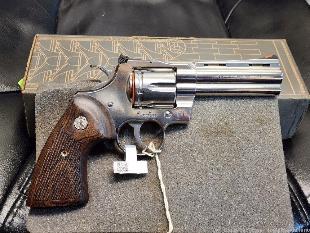 PICS! NEW COLT PYTHON 4.25 .357 MAGNUM .38 SPECIAL MAG 4 38 NIB SNAKE SS 4"-img-17