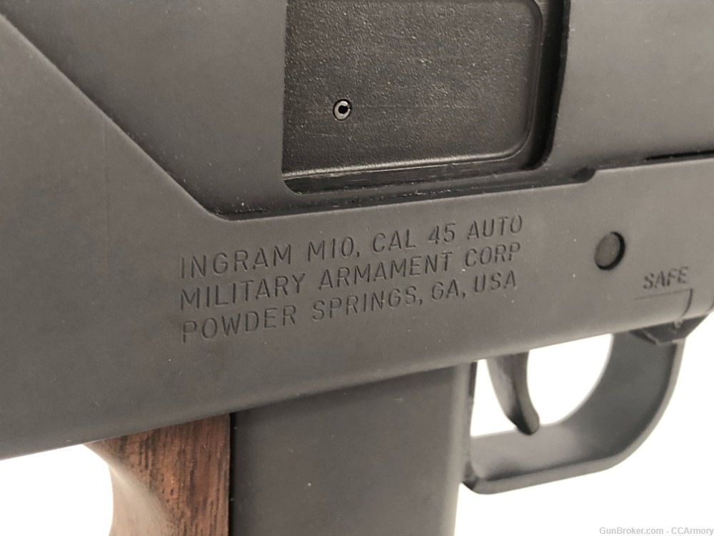 RPB Industries MAC 10 Ingram M10 .45acp Transferable Machine Gun w/ Extras -img-10