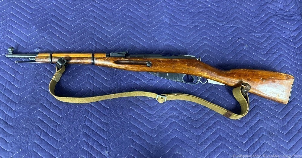 Russian Mosin Nagant Model M91/30 Rifle 7.62X54R 1943 Russia Military WWII-img-0