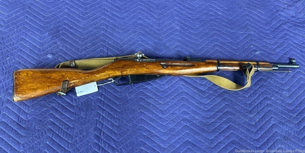 Russian Mosin Nagant Model M91/30 Rifle 7.62X54R 1943 Russia Military WWII-img-5