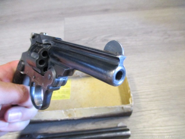 RARE Iver Johnson 22 Safety Hammer Double Action 7 Shot Revolver 22lr -img-8