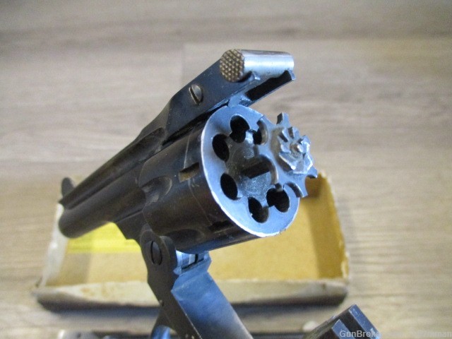 RARE Iver Johnson 22 Safety Hammer Double Action 7 Shot Revolver 22lr -img-6