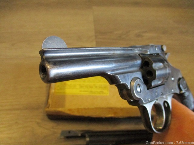 RARE Iver Johnson 22 Safety Hammer Double Action 7 Shot Revolver 22lr -img-9