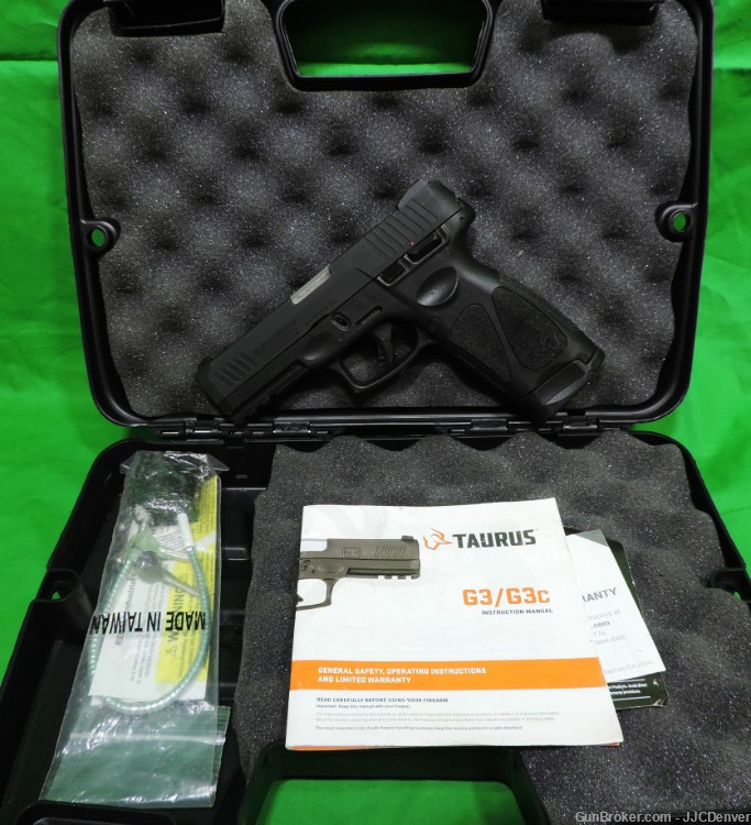 Taurus G3 Full Size 9mm Luger 4" Barrel 1x17 Round Mag-img-0