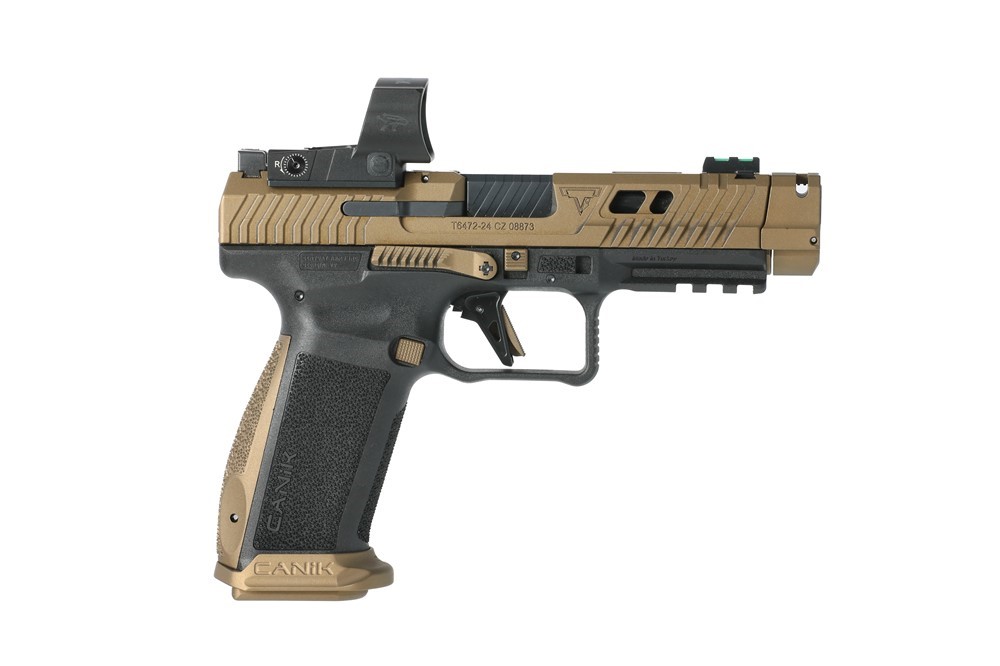 Canik TTI Combat Bronze MO3 Red Dot 9mm 4.6in 2-18Rd Mags HG7854V-N-img-0