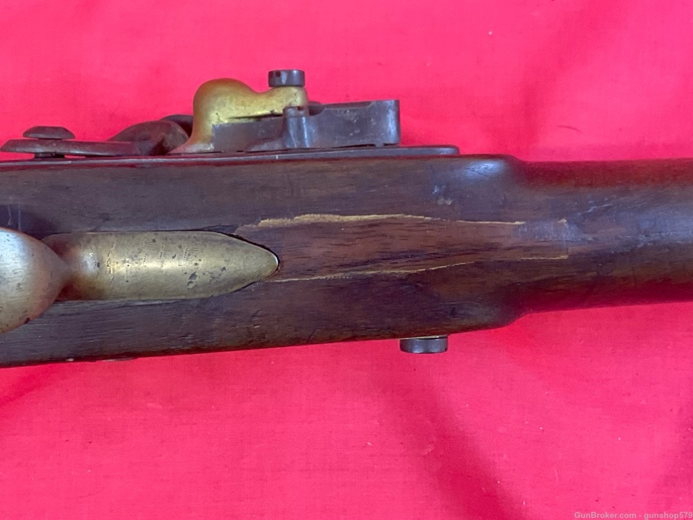 RARE Cogswell Troy New York State Contract Pattern 1814 Rifle 54 Cal Flint-img-17