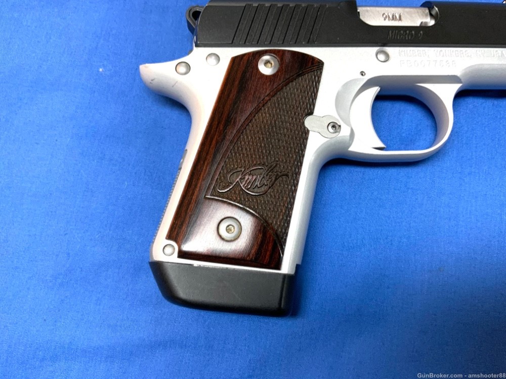 Kimber Micro 9 Two Tone 9mm 3” Clean Used -img-7