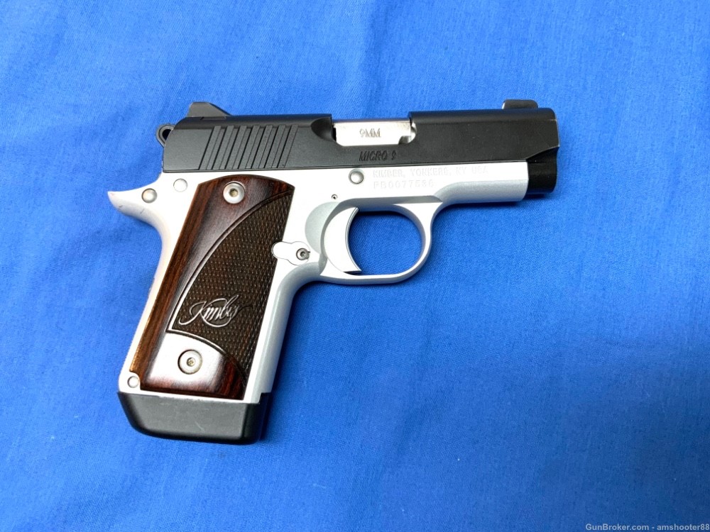 Kimber Micro 9 Two Tone 9mm 3” Clean Used -img-0