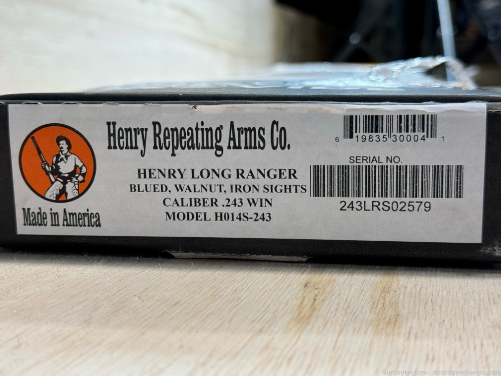 Henry Long Ranger 243win Henry Long-Ranger 20" Ranger Long -img-11