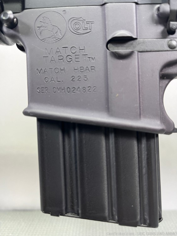 Colt Match Target HBAR .223 Receiver, with C MP .556 NATO 1/7 Colt Barrel-img-4