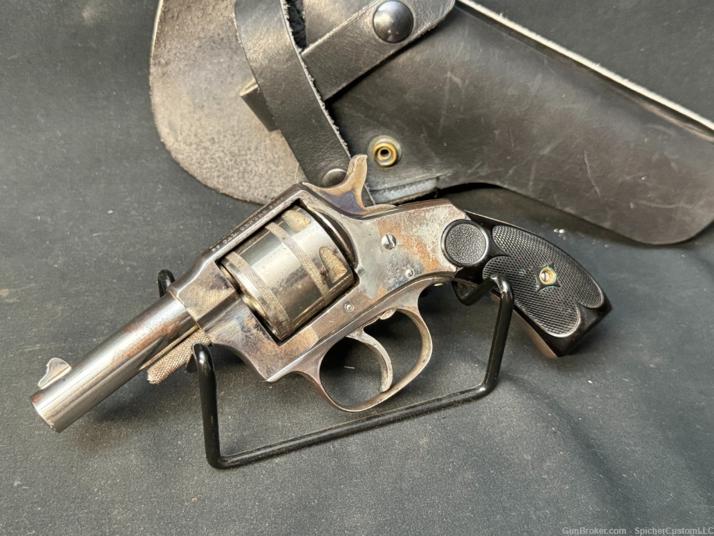 Hopkins & Allen Universal Double Action 38 Cal Revolver - No SA-img-2