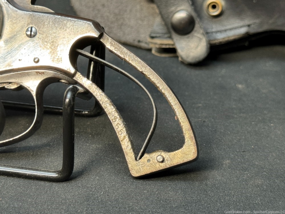 Hopkins & Allen Universal Double Action 38 Cal Revolver - No SA-img-11