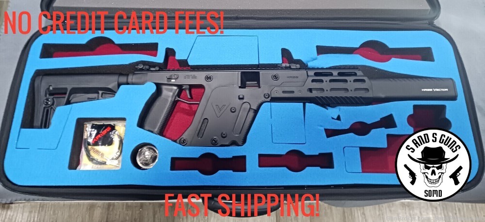 KRISS VECTOR 9MM 16" 17rd PEAK CASE KRISS HANDGUARD RIFLE PREOWNED-img-0