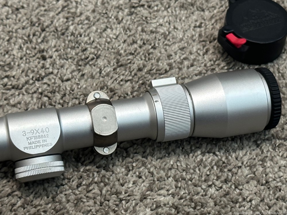 Nikon Monarch UCC 3-9x40mm riflescope Silver SS rare 1” tube duplex clear-img-3