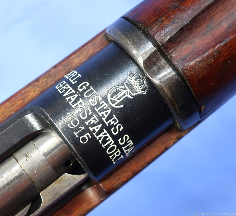 Carl Gustafs Swedish Mauser 1896 6.5x55 ca. 1915 Threaded CAI -img-2