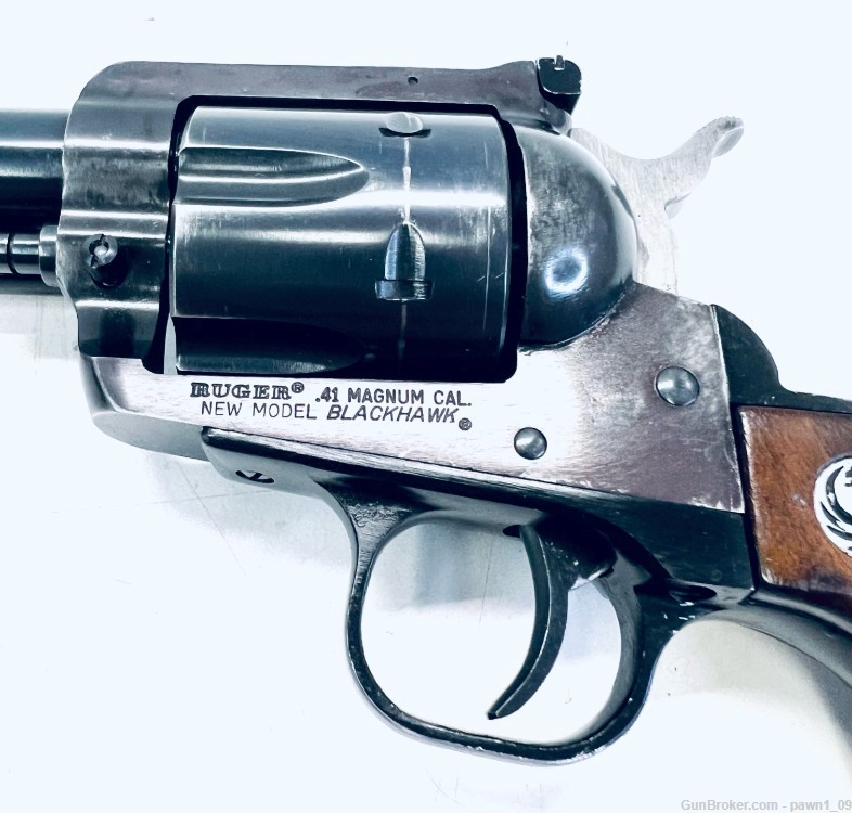 Ruger New Model Blackhawk .41 Rem Mag 6-shot revolver 6.5" barrel (1981)-img-11