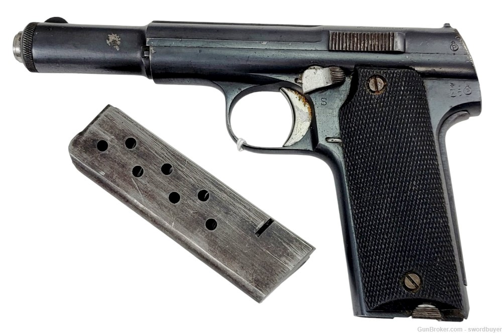 WWII era Spanish ASTRA Model 600/43 9mm Pistol C&R!-img-1