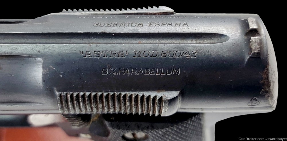 WWII era Spanish ASTRA Model 600/43 9mm Pistol C&R!-img-13