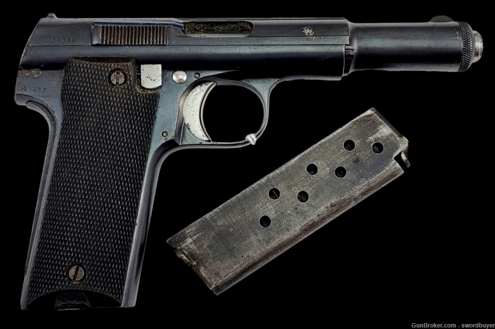 WWII era Spanish ASTRA Model 600/43 9mm Pistol C&R!-img-10