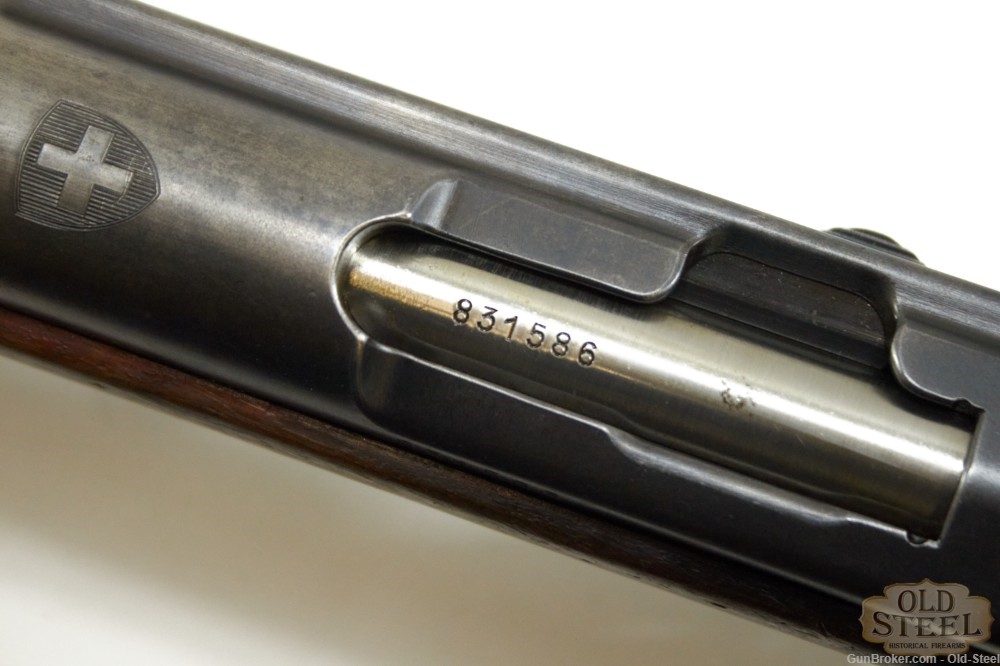 Swiss Waffenfabrik Bern K31 7.5x55 Swiss Straight Pull C&R All Matching-img-17
