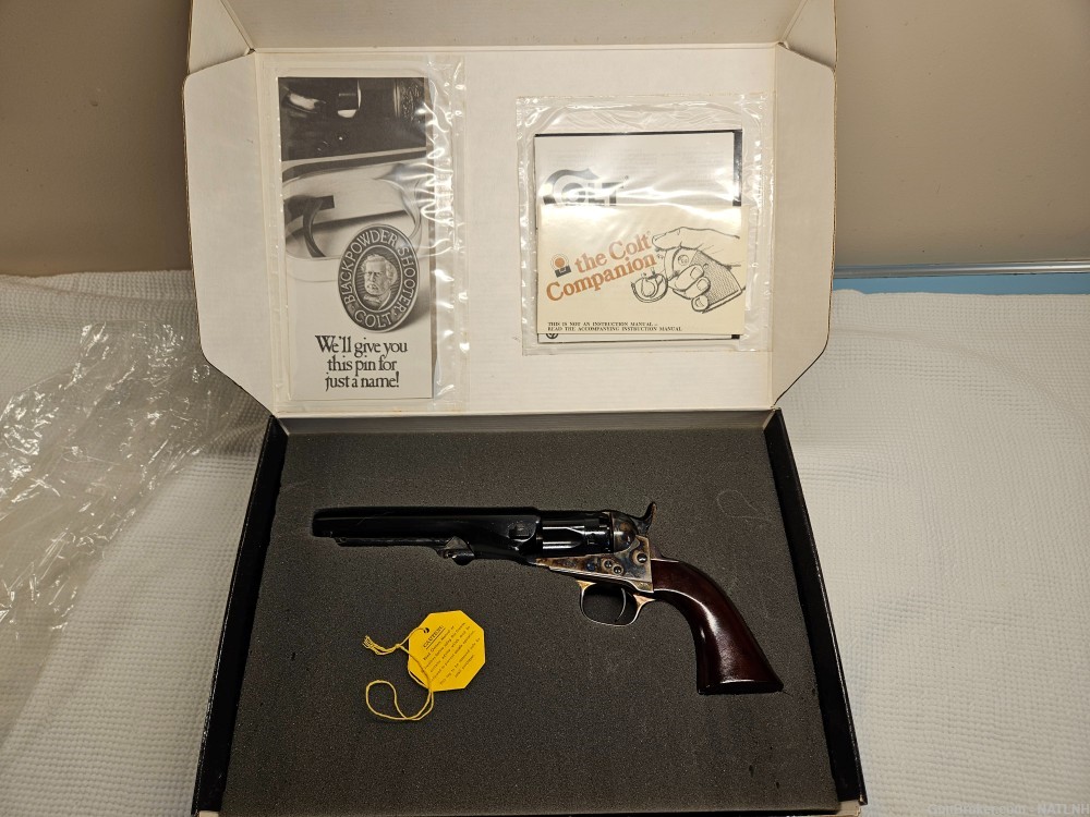 Colt Second Generation 1862 Pocket Police NIB-img-1