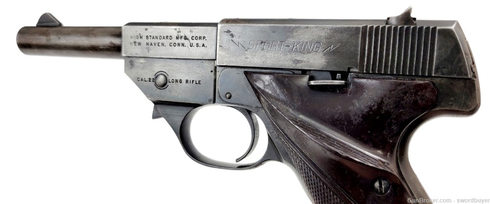 Vintage HIGH STANDARD SPORT-KING .22 LR Target Pistol C&R!-img-21