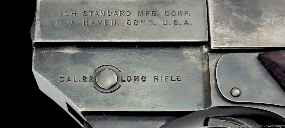 Vintage HIGH STANDARD SPORT-KING .22 LR Target Pistol C&R!-img-12