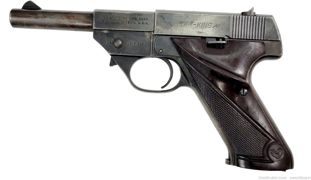 Vintage HIGH STANDARD SPORT-KING .22 LR Target Pistol C&R!-img-15