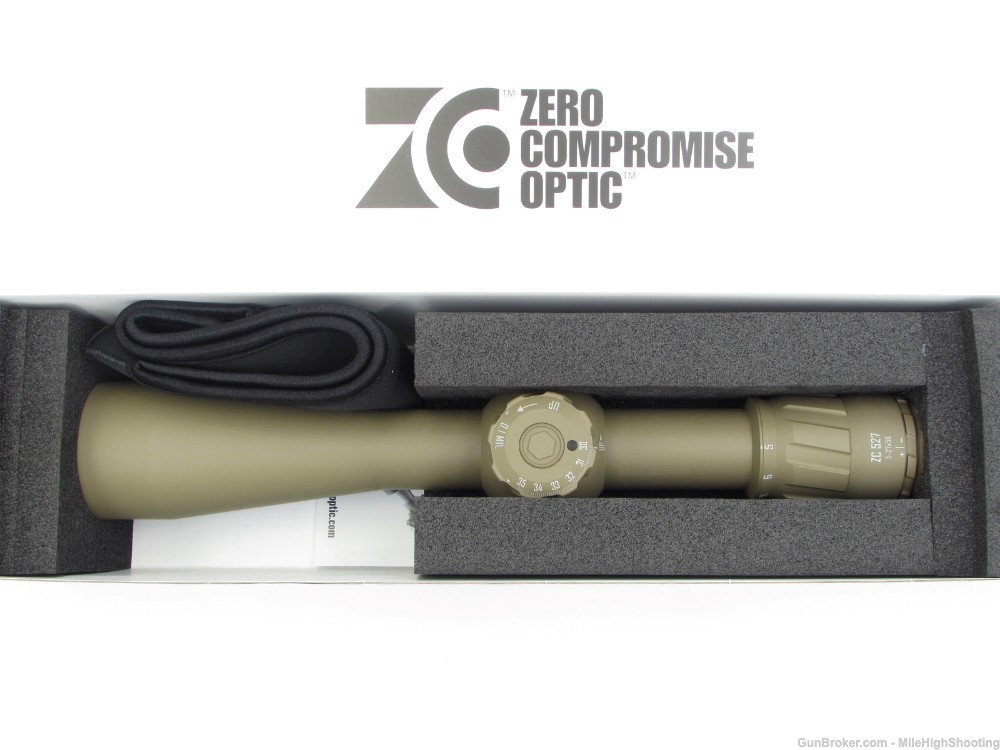 DEMO: Zero Compromise ZCO ZC527 5-27x56 MIL MPCT2 400-0238 ZC527-2 FDE -img-13