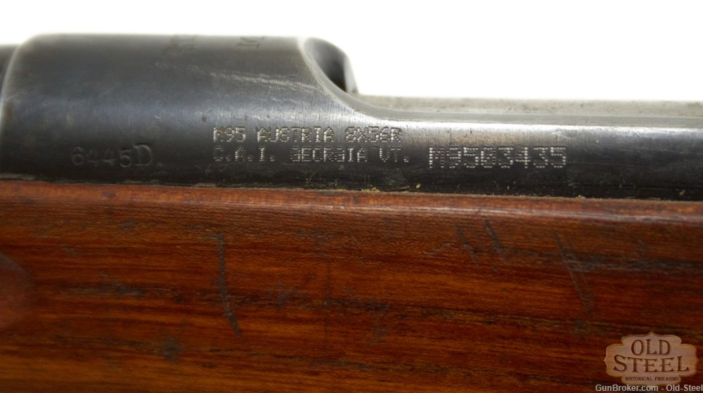 Steyr M95 8x56R 8mm Steyr Straight Pull C&R Bolt Action Rifle WW2 WWII-img-11