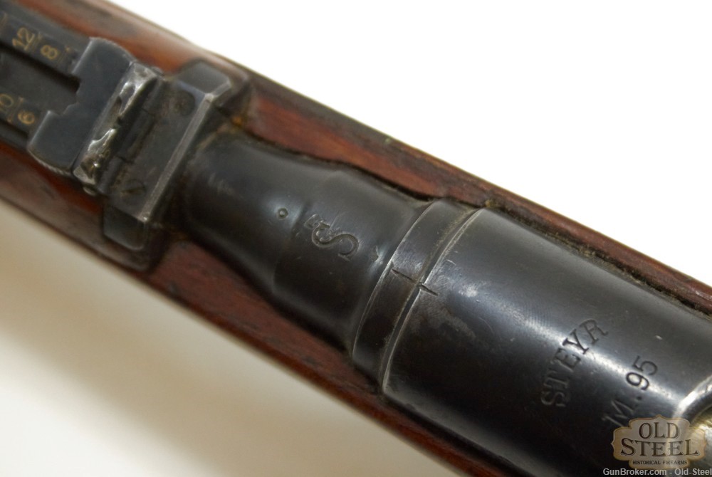 Steyr M95 8x56R 8mm Steyr Straight Pull C&R Bolt Action Rifle WW2 WWII-img-14