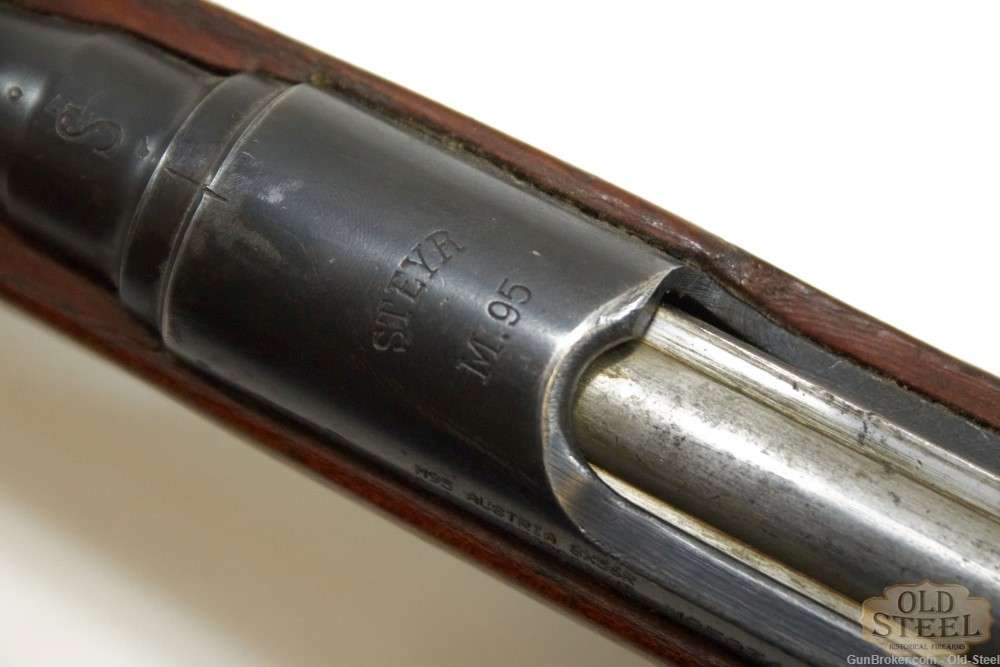 Steyr M95 8x56R 8mm Steyr Straight Pull C&R Bolt Action Rifle WW2 WWII-img-13
