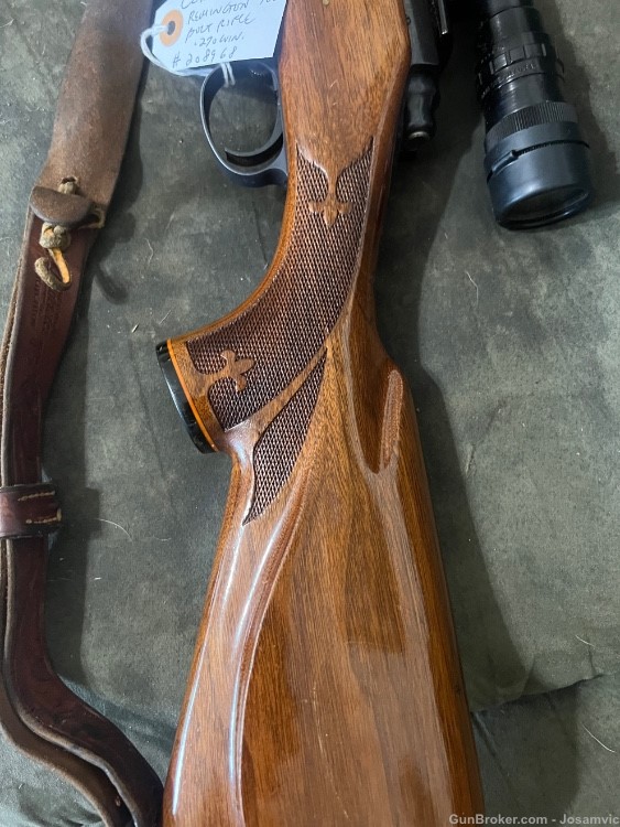 Remington 700 bolt action rifle .270 Win. Bausch & Lomb Balvar 8 scope mint-img-12