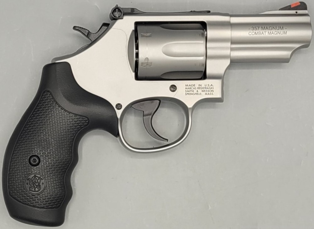 Smith & Wesson Model 66 .357 Combat Magnum 2.75" Stainless Revolver .357Mag-img-1